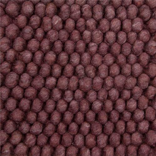 Brinker Vloerkleed | Feelgood Collectie | New Loop | Wine Red | 170 x 230 cm