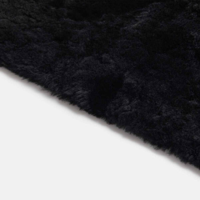 Alpaka Sami Vloerkleed Anti-Slip Black | 60 x 120 cm
