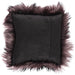 NC Living Cashmere cushion - Long wool | 40x40 cm. Cushions Black/Brown