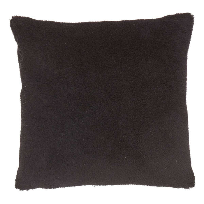 NC Living Cushion of 100% Wool-Fabric. size: 50X50 cm Cushions Black