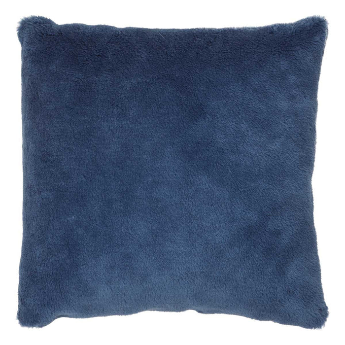 NC Living Cushion of 100% Wool-Fabric. size: 50X50 cm Cushions Blue