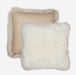 NC Living New Zealand Cushion, Long-Wool, Lamb leather backing. Size: 50x50cm Cushions
