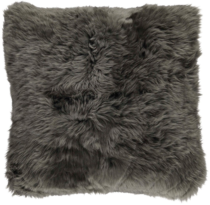 NC Living New Zealand Sheepskin Cushion - LongWool | 35x35 cm. Cushions Hedge Green