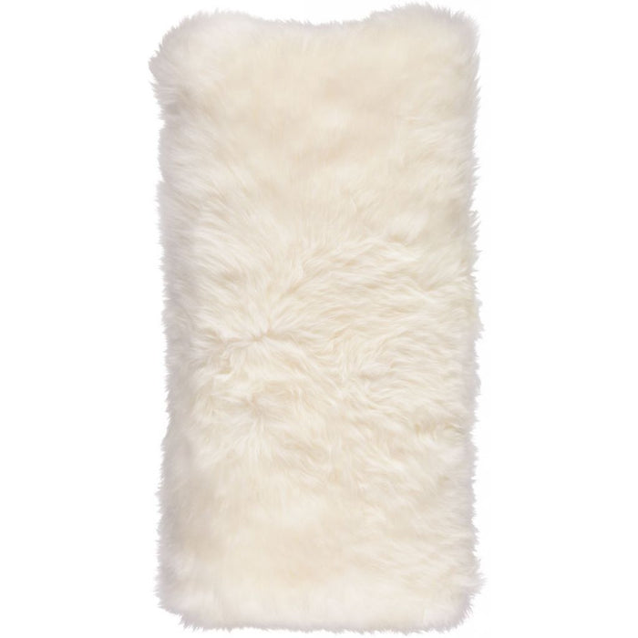NC Living New Zealand sheepskin Cushion - LongWool | 28x56 cm. Cushions Ivory