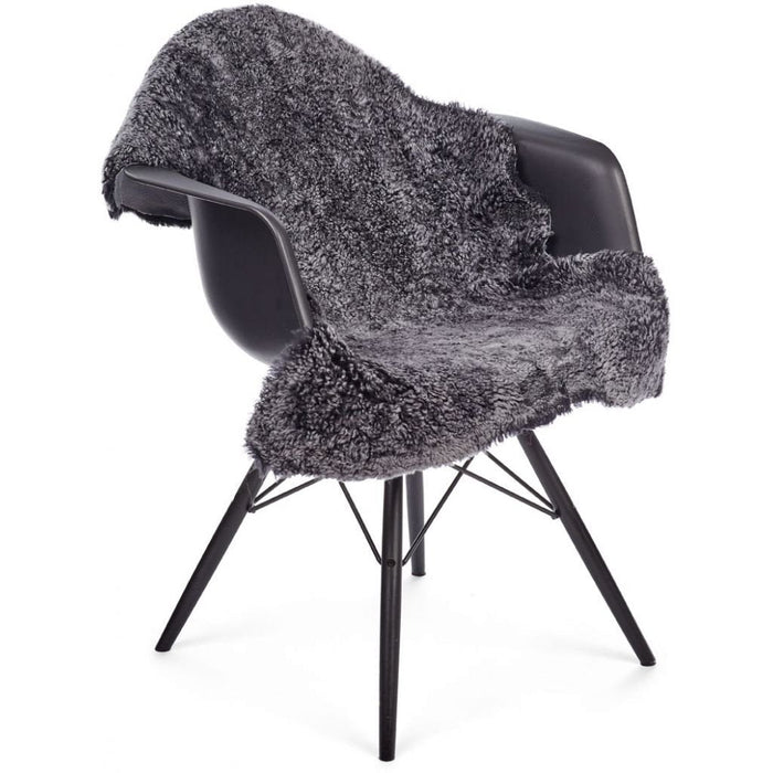 NC Living New Zealand Sheepskin - Shortwool Curly | 90 cm. Skins Anthracite