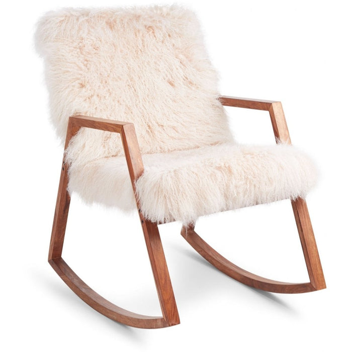 NC Living Rocking Chair, L: 56 H: 86 W: 78. 100 % solid European Oak. Natural oil-finish Rocking Chair Oak