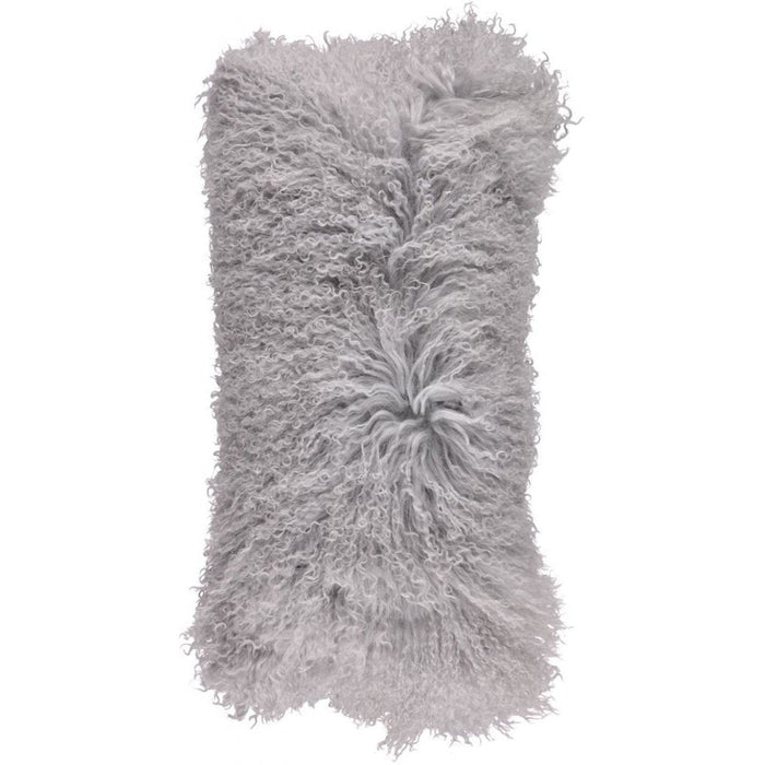 NC Living Tibetan Sheepskin cushion | 28x56 cm. Cushions Light Grey